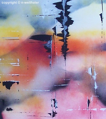 Lifelines - Dipinto arte astratta